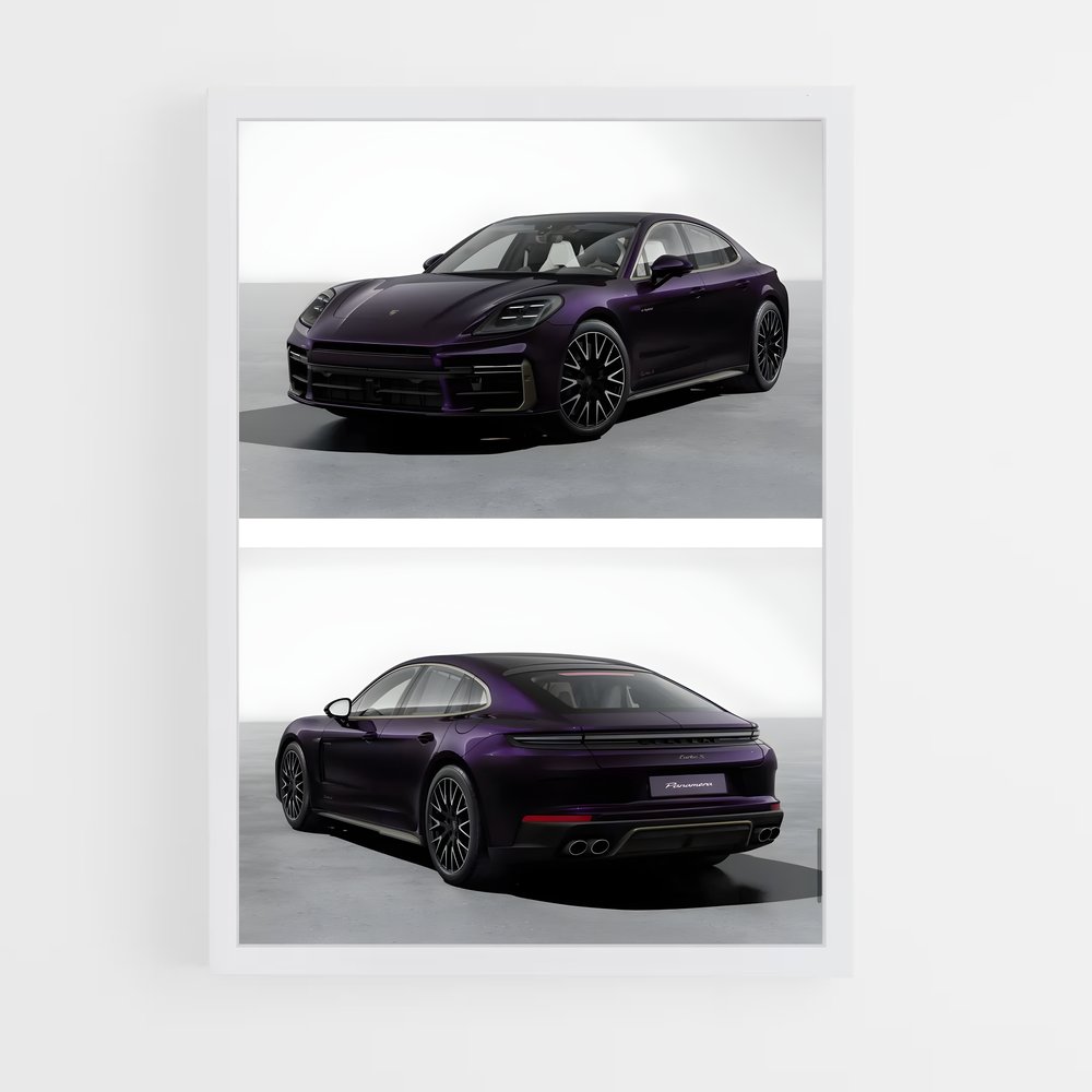 Poster Taycan Legends – affiche Porsche (vue 3)
